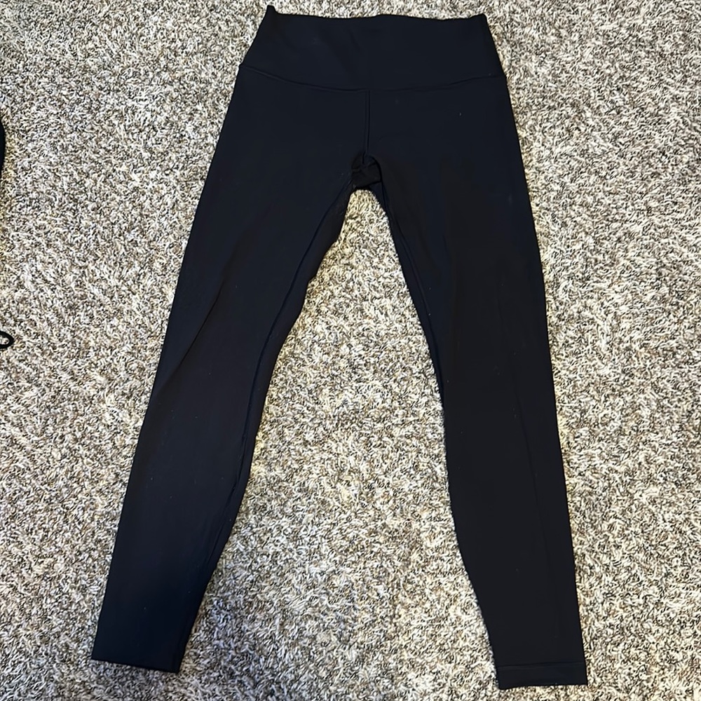 BLACK LULU LEMON LEGGINGS
